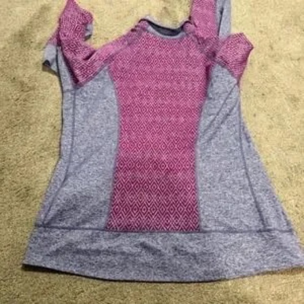 Marmot Pink and Gray Patterned Full-Zip Jacket - Picture 9 of 9